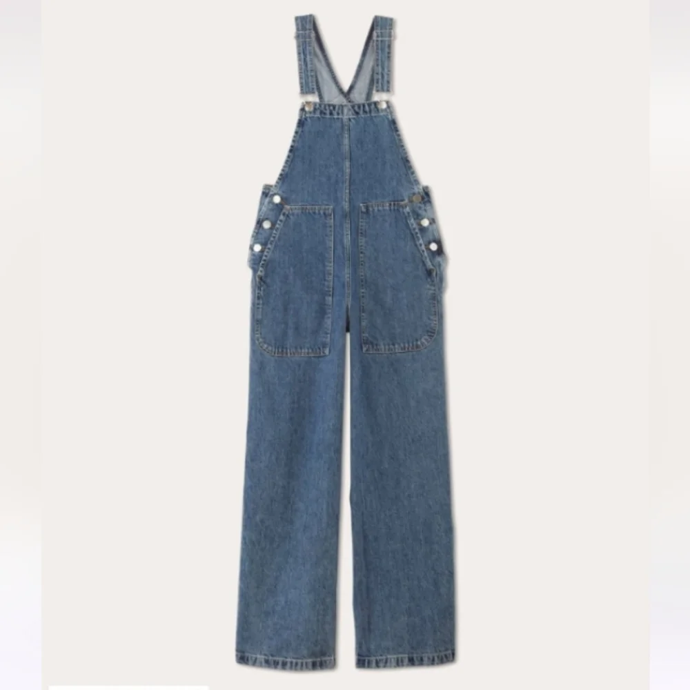 Everlane The Gardener Overalls in Blue Denim Size XL - Picture 6 of 6